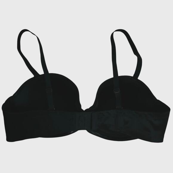 NEW Wacoal Size 40D Red Carpet Strapless Underwire Bra Black Convertible - Picture 3 of 4